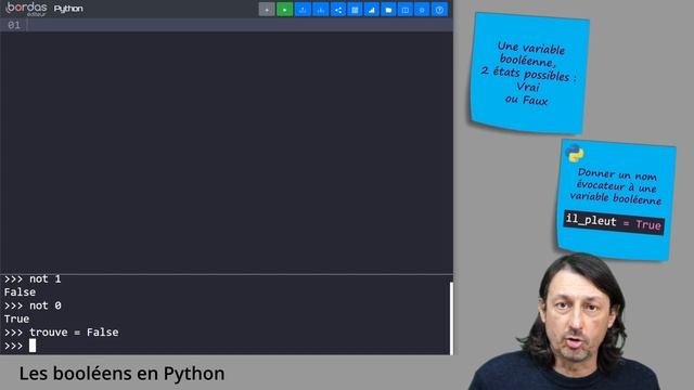#116 SAIS-TU MANIPULER LES BOOLÉENS EN PYTHON ? смотреть онлайн