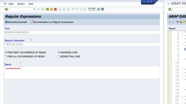 REGEX in ABAP - Regular Expressions with Examples [english] смотреть онлайн