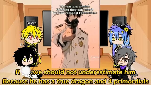 Eastern Empire Reacts To Rimuru Tempest | part 2 | Gacha Reaction смотреть онлайн