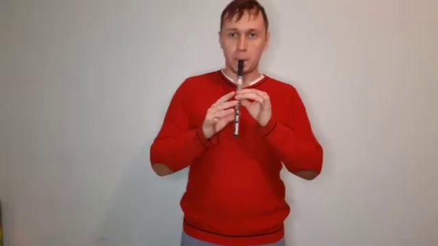 Irish High Whistle D Key смотреть онлайн
