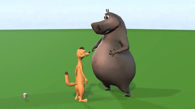 Gloria Eats Byron!