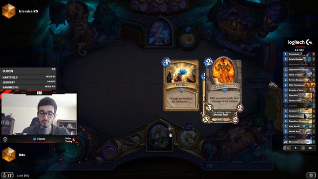 Right Between Jana's eyes | Rise of Shadows Hearthstone смотреть онлайн