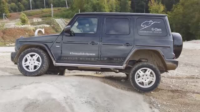 Сломали Новый Гелик Во Время Тестов Mercedes G400d и G500 смотреть онлайн