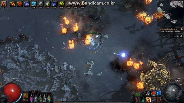 [Path of Exile 2.5] Flame Golem build part1 (4 golems to 6 golems) endgame viable смотреть онлайн