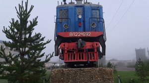 Электровоз ВЛ22М на станции Зима.