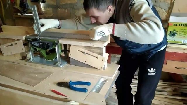 Удлинённый стол к ручному рубанку. смотреть онлайн