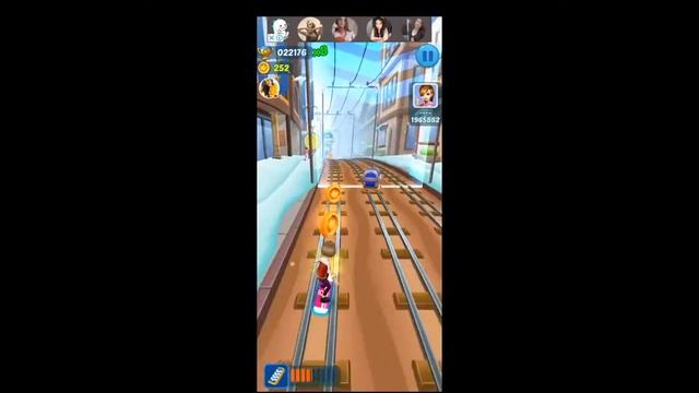 SUBWAY PRINCESS RUNNER GAME PLAY WITH UNCONTROLLABLE SPEED смотреть онлайн