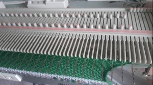 Узор "Соты" на машинке LK-150