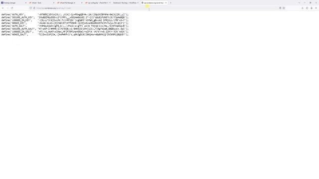WordPress: How to Manually Change Salt and Security Keys смотреть онлайн