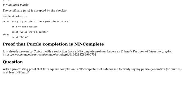 NP hardness of unique Puzzle Generation смотреть онлайн