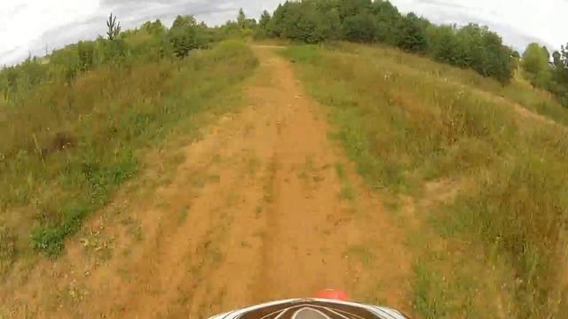 Круг по трассе мотокросса - Конаково 12.08.2012