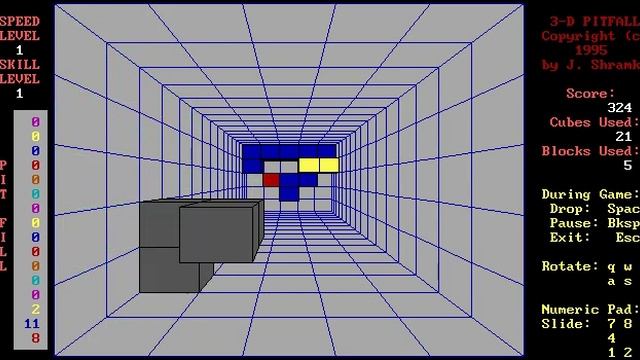 DOS - 3D Pitfall (1995, J.Shramko) смотреть онлайн