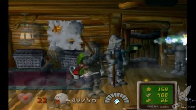 Luigi's Mansion Longplay (Complete Area 4 - Ending) - Navi Cube (Navi Longplays) смотреть онлайн