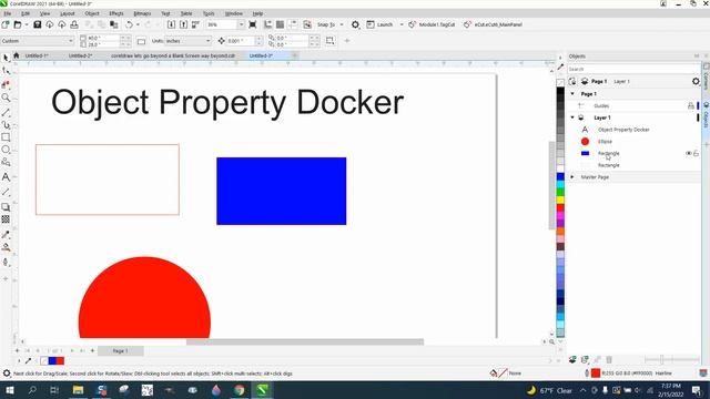Corel Draw Tips & Tricks Dockers more info Part 4 смотреть онлайн