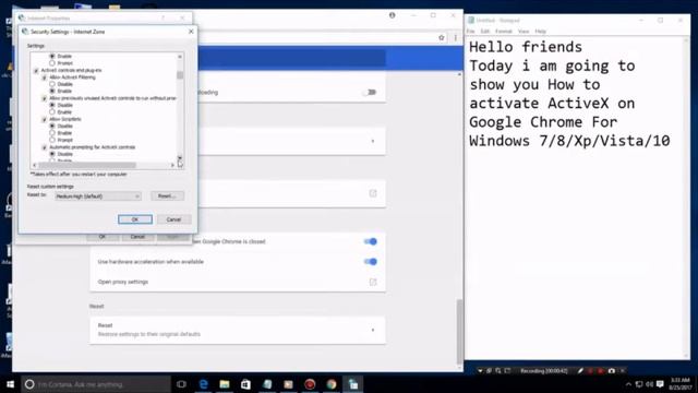 How to activate ActiveX on Google Chrome For Windows 7 ,8,Xp,Vista,10 смотреть онлайн