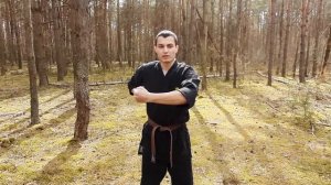 Кихон на 10 кю (белый пояс)