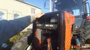 Открытие капота на кабину трактора МТЗ ч.2