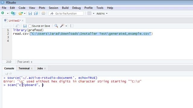 R Hex Digits in Character String Error смотреть онлайн