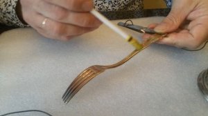 Блестящая очистка позолоты.