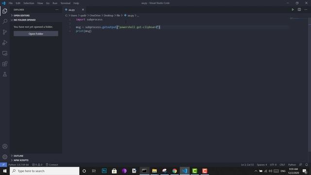 اجرای دستورات خطرناک CMD با پایتون ? (آموزش کتابخانه subprocess ) + مثال های کاربردی смотреть онлайн