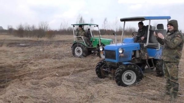 The possibilities of a homemade 4x4 tractor on the road !!!