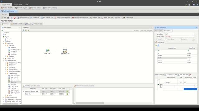 [R-Flow Task Example] Python - Data Filter смотреть онлайн