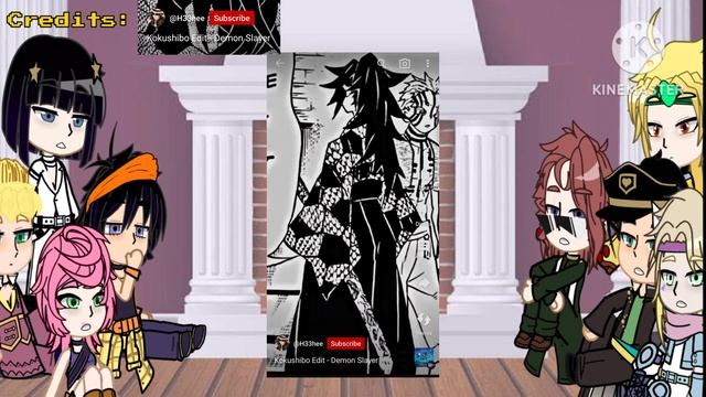 ◇JJBA Reacts To The Uppermoons◇2/2◇CreamCheese◇