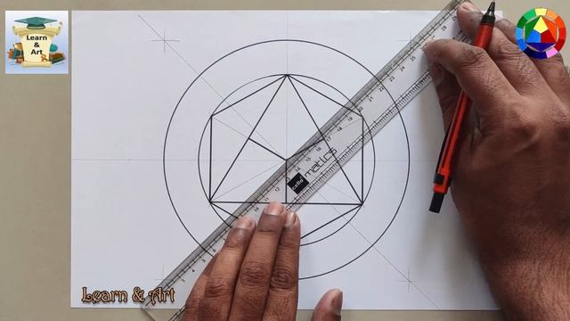 Color Wheel | Color Wheel Design || How to draw Color Wheel Circle | The Color Circle | Learn & Art смотреть онлайн