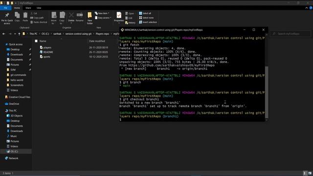 Fetching Changes From The Remote Repository| GitHub | IEEE SB VIT Pune смотреть онлайн