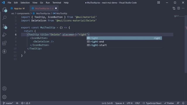 React Material UI Tutorial - 32 - Tooltip смотреть онлайн