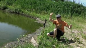 Ловля КАРАСЯ на Нано-Дропшот. УДОЧКА против СПИННИНГА! ФЛАЙКАСТ - такого вы еще не ВИДЕЛИ!