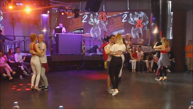 TARRAXINHA ALL LEVELS (1) - Crazy About Kizomba Competition 2! смотреть онлайн