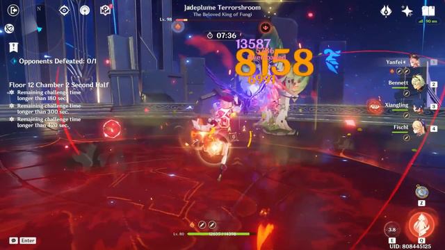 C1 Kaveh Hyperbloom and C6 Yanfei Overload - Genshin Impact Abyss 4.2 - Floor 12 9 Stars смотреть онлайн