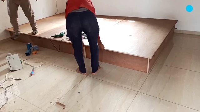 How to make plywood platform & stage ! plywood platform banane ka tarika смотреть онлайн