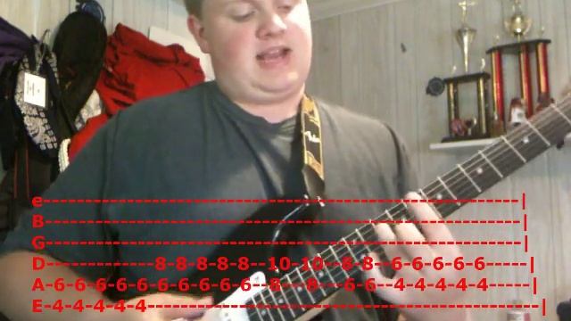 How To Play Angry Video Game Nerd Theme On Guitar (With Tabs!) смотреть онлайн
