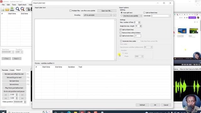 How to Automatically Create SRT Subtitle File from Plain Text File or Transcript for Free смотреть онлайн