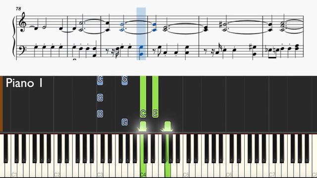 Bluey ~ Keepy Uppy ~ Piano Solo & Duet Tutorial смотреть онлайн