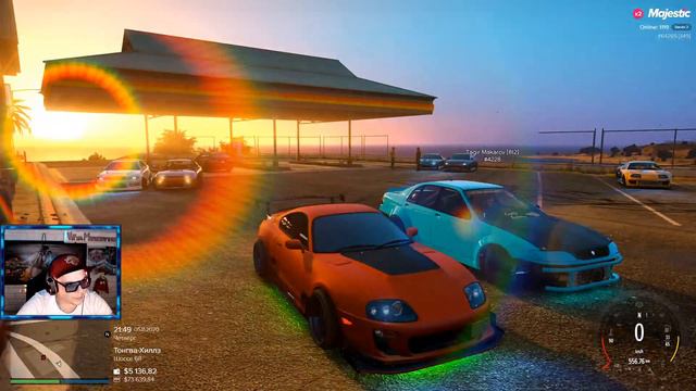 На дрифте good evening brother !majestic rp Grand Theft Auto V смотреть онлайн