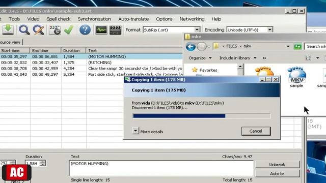 Extract Subtitles from .MKV as .SRT file on Windows смотреть онлайн