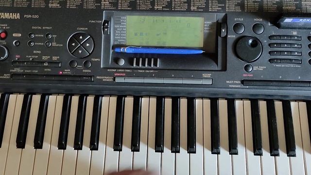 Гардемарины вперёд! Дороги любви. Синтезатор YAMAHA PSR 520. смотреть онлайн