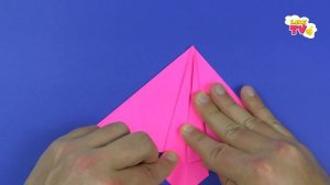 Как сделать ракету из бумаги А4. Оригами поделка - ракета своими руками. 12 апреля День Космонавтик