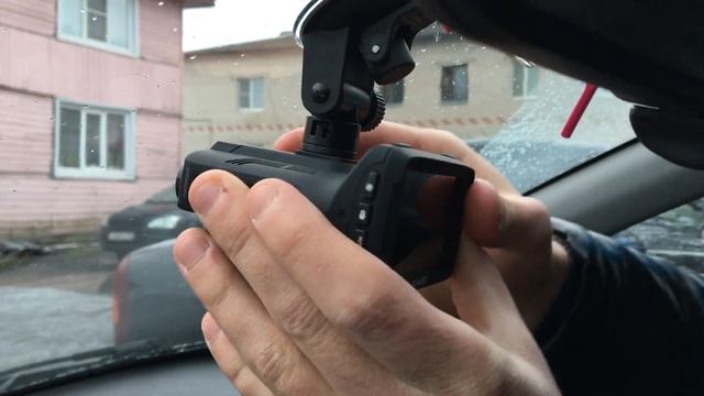 Slimtec Hybrid X Signature - крепление и установка видеорегистратора смотреть онлайн