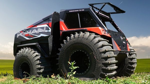 Электрический вездеход ХАН | Впервые в мире!
