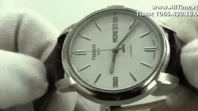 Мужские наручные швейцарские часы Tissot T065.430.16.031.00 смотреть онлайн