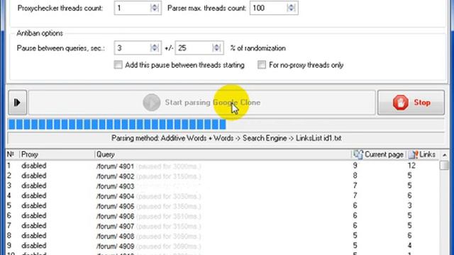 Демонстрация работы Hrefer-a с шаблоном Google Clone без прокси и без бана.... смотреть онлайн