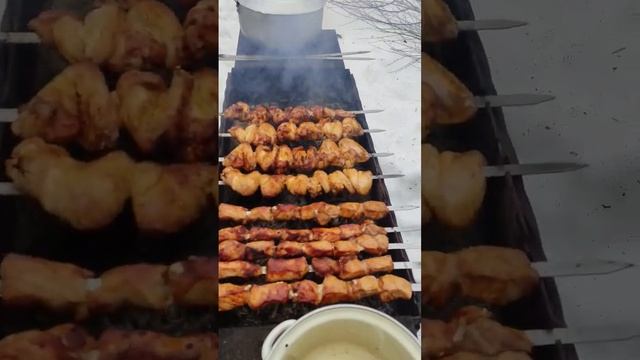 Открываем сезон шашлыков на даче смотреть онлайн