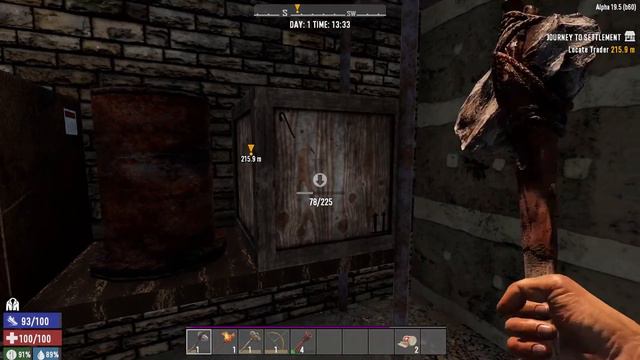 7 Days to Die - Romero Mod - E01 Living at the Trader? смотреть онлайн