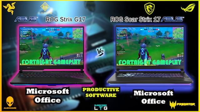 ASUS ROG SCAR STRIX 17 VS ASUS ROG STRIX G17 | ANY DIFFERENCE? | смотреть онлайн