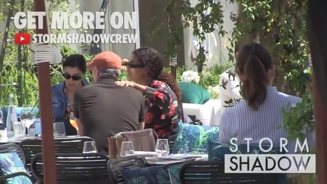 Tina Kunakey and Vincent Cassel show PDA at lunch in Cannes смотреть онлайн