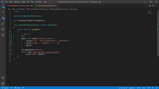 Query Builder Laravel | INNER JOIN SQL смотреть онлайн